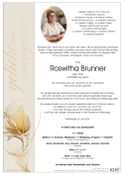 Roswitha Brunner